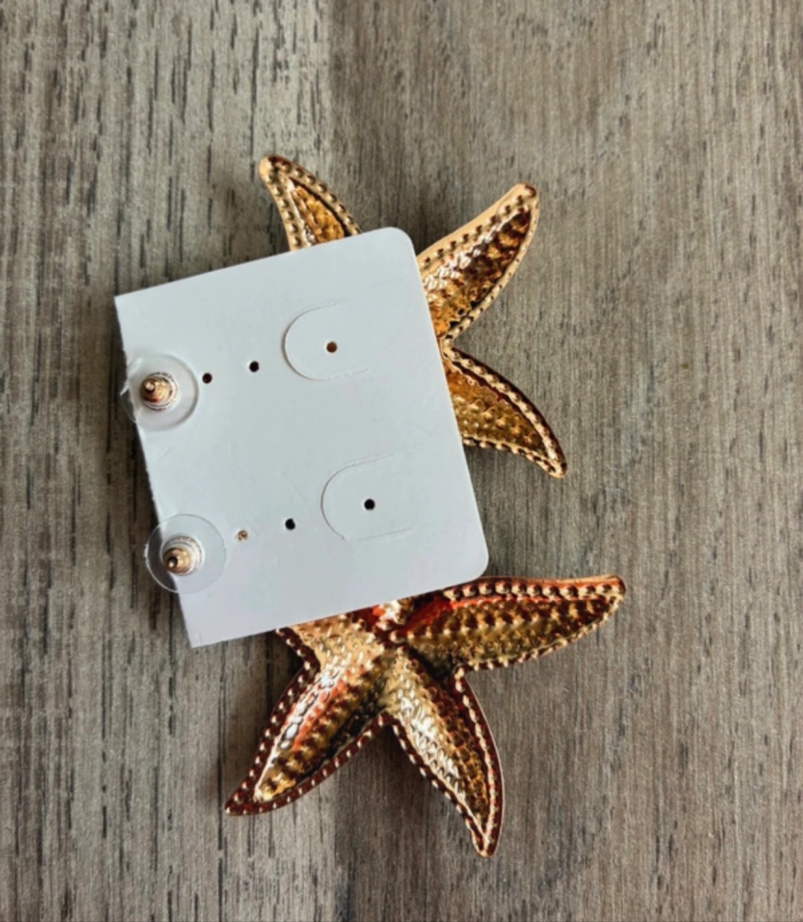 Pendientes, estrella de mar – photo 3